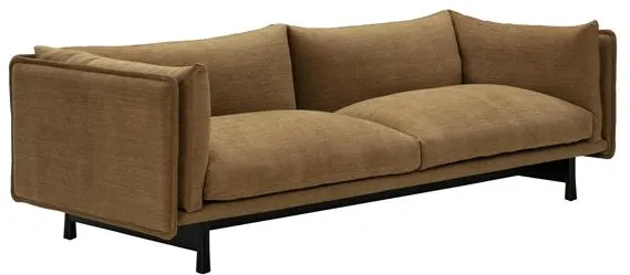 Wendelbo Kite Modulsofa 09 2,5-Sitzer Roco 02/Schwarz gebeizte Eiche