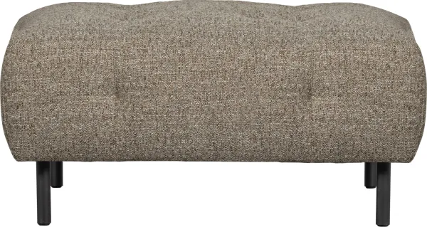 Lloyd, Sofahocker, braun, H45x90x90 cm