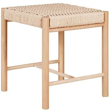 Abano Natürlicher Geflochtener Hocker